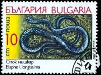 (1989-089) Марка Болгария "Полоз"   Змеи III Θ
